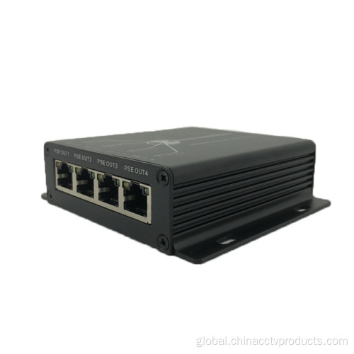 PoE Repeater 4 Port PoE Extender 10/100Mbps for IP Camera Factory